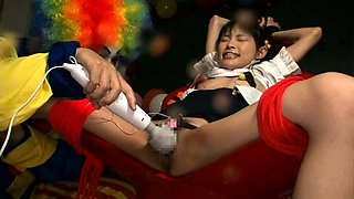 Japanese teen uses toys to pleasure pussy