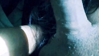Gf sucking black cock