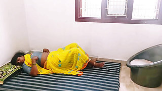 Indian Middle Age Aunty Enjoyed StepDaughter's Husband Bog Dick. Telugu Dirty Talks.