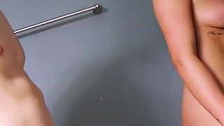 Hot! College Freshmen Fucks Dorm Hopper Chick.