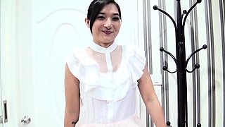 Half British half Thai wife hot POV sex