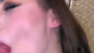 Thick Brunette Babe Pleasing Big Cocks with Her Amazing Mouth