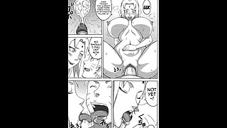 Tsunade X Naruto Comics - Sex in the Jungle I by Misskitty2k