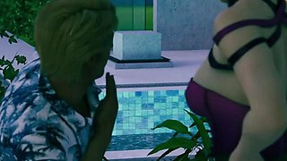 Lisa Total Investigation! by Dragofinder Studio - Fiancee Gets Into the Frame in Public 14