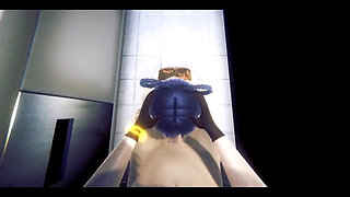 Genshin Impact Hentai - Xialing Blowjob in Japanese Toilet Uncensored - Japanese Asian Manga Anime Film Game Porn