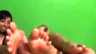 Awesome foot job Perfect feet and huge cumshot toejob fetish