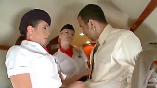 air hostess screw the winging boss