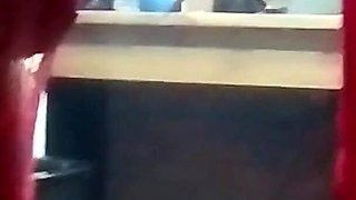 Caught My Stepmom When She Was Sitting in the Toilet and Pissed in Her Mouth