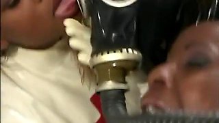 Cfnm latex fetish: Blowjob, Babe  Brunette Porn