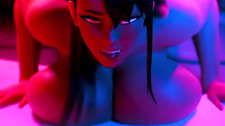 Big Fat Fucking Ass and Breasts Ebony Slut Gets Fucked From Behind
