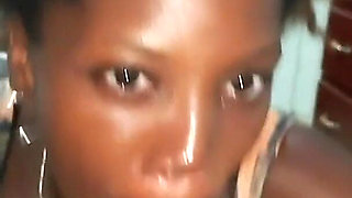 Juicy Cumload Blowjob Passionate Sucking From Dirty Talking Busty Black Ebony Slut Deepthroat Getting Facial - Mastermeat1