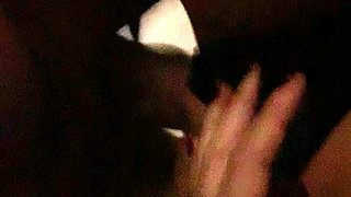 Wife begging for a cumshot in a hotel with husband's friend.