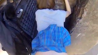 French Amateur Adult Video Prise Contre un Blockhauss