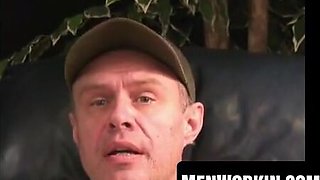 Mature fellow strokes rock hard until he pumps out a XXL blast