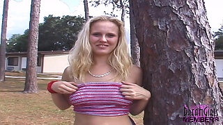 Super Risky Flashing on a Local College Campus