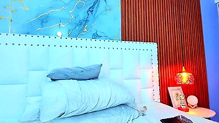 Stacked brunette goes solo toys and masturbation