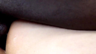 Fat Mature Squirts While Being Fucked in the Ass