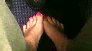 Toes on a Plane