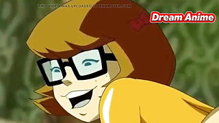 Velma & Shaggy Rough Anal Creampie - Cartoon Porn Parody