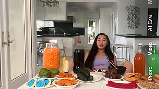 Petite asian babe pussypounded by DILF