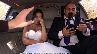 VIP4K. Bride permits husband to watch her having ass scored
