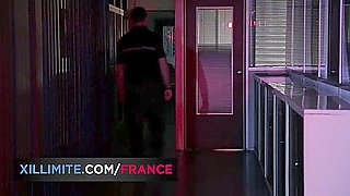 Anal Sex At The Office With The Security Guard - Manon Martin