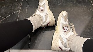 Sweaty Post-workout Feet