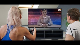 Mature4k. she was mature and lonely, he came to silent her down by putting his big schlong in her mouth