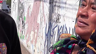 Extreme Fat Mature Anal Fucked While Driving