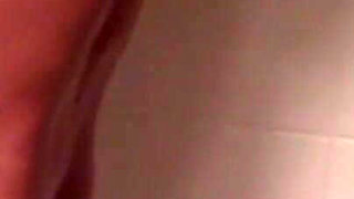 BBW couple in shower