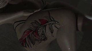 Busty Desi Sexy Girl with a Big Ass Fingering Her Pussy and Squirts