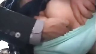 horny busty schoolgirl enjoys sex on bus