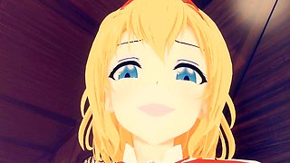Vore pov, mmd touhou, giantess animation