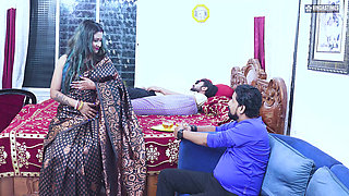 Desi Indian in Law Fuck their Bhabhi ji Pussy hard when Their Elder Brother Not at Home ( Hindi Audio )