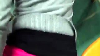 College Couple's Creampie in Class