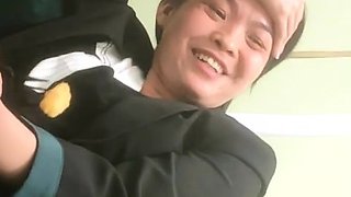 Amateur Asian Webcam Strip Masturbation