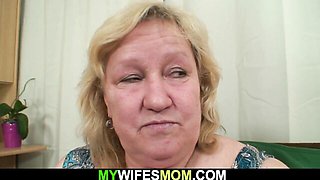 My Wifes Mom - blowjob video