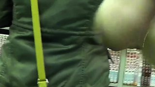 Amateur girls voyeur intercourse in public place