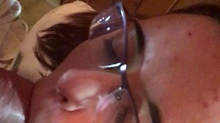 POV Blow Job with Cym on My Glasses