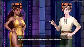 Uncensored hentai with a prisoner and wild cartoon sex adventures