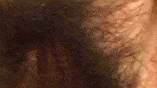 The Hairy Pussy of a Mature MILF