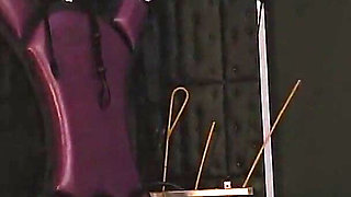 Mistress Luciana Smoking Humiliation Bondage Hanging CBT a Cigarette Break for Mistress Luciana