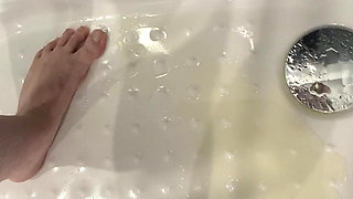 Pee in Shower