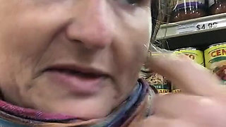 Flashing My Tits in Supermarket to Show You How Cold It Was!