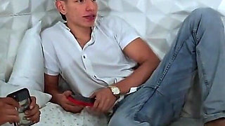 Big Ass Latina Babe Squirts Hard in FFM Threesome - Deep Throat & Rough Doggy-jacob New Man