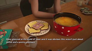During the boxes remove stepson saw stepmoms beautiful body in half naked