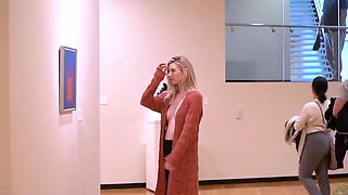 Big boobs amateur blonde teen Sam Summers public fuck