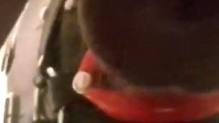 MILF with Ring Gag, Fake Lips, Mouth and Facial