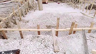 Video of Cory Chase's husband walking around a construction site