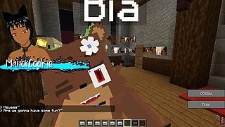 The Jenny mod Fapcraft Minecraft - Its Bia and Allie the genie and I am fucking them both